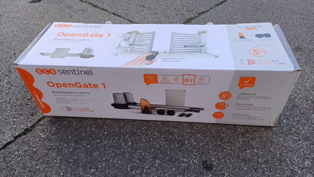 Automatisme pour portail deux battants