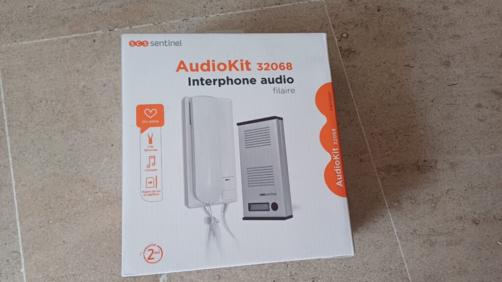 Interphone résidentiel 2 fils