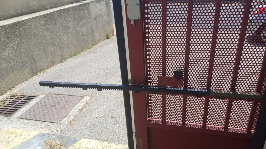 Remplacement d'une crémaillère