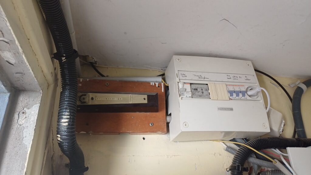 Interphone d'immeuble