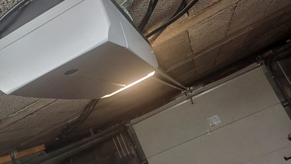 Motorisation de porte de garage