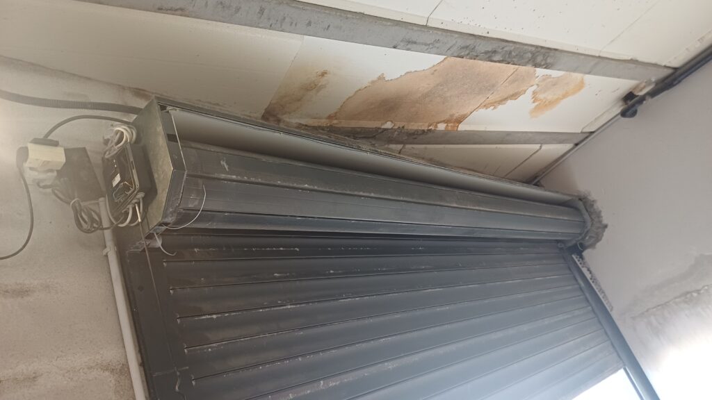 Dépannage d'un volet roulant de garage