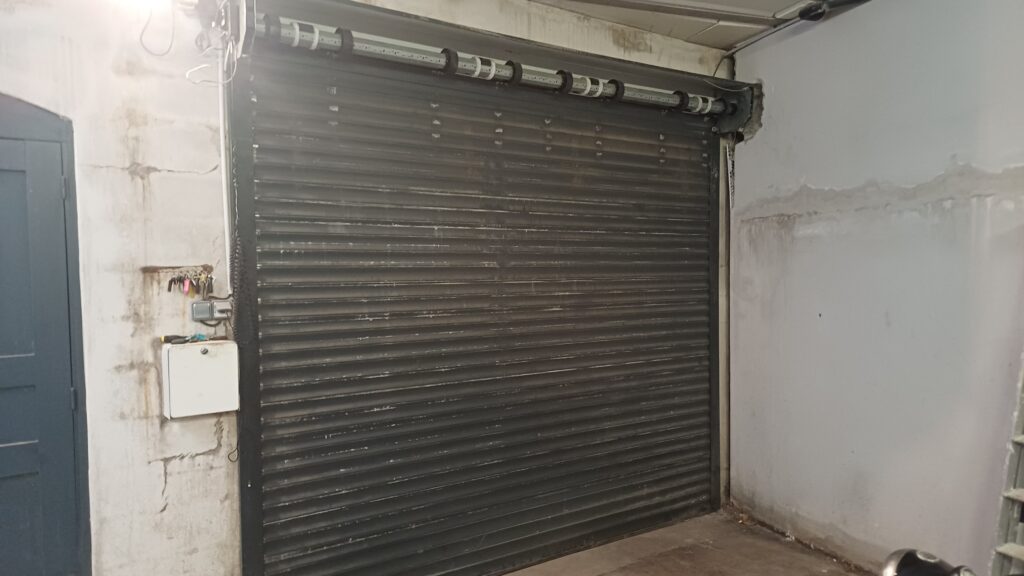 Dépannage d'un volet roulant de garage