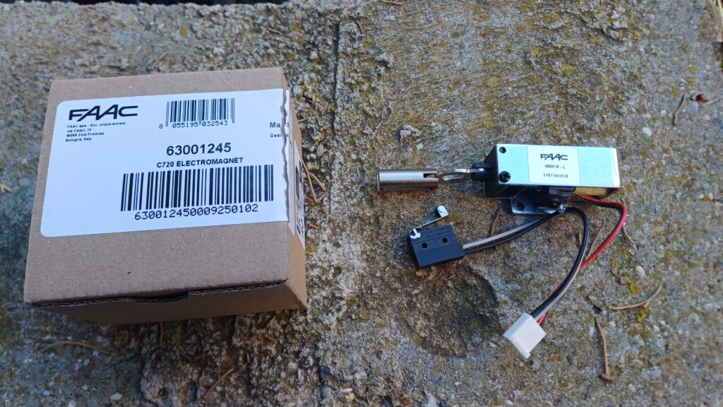 Portail coulissant en panne