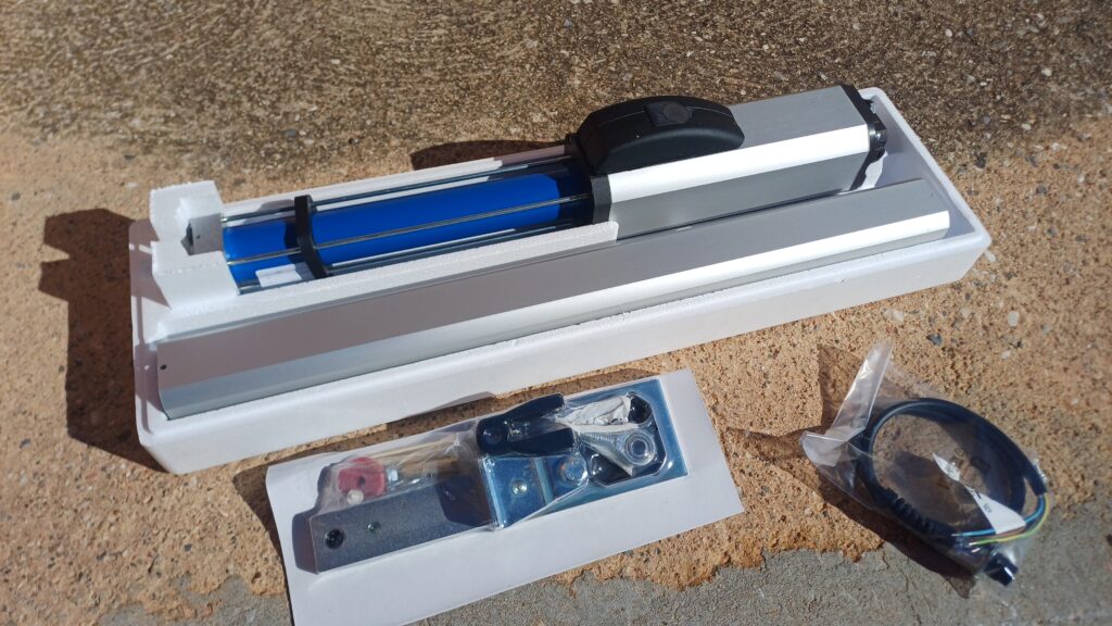 Vérin hydraulique de portail