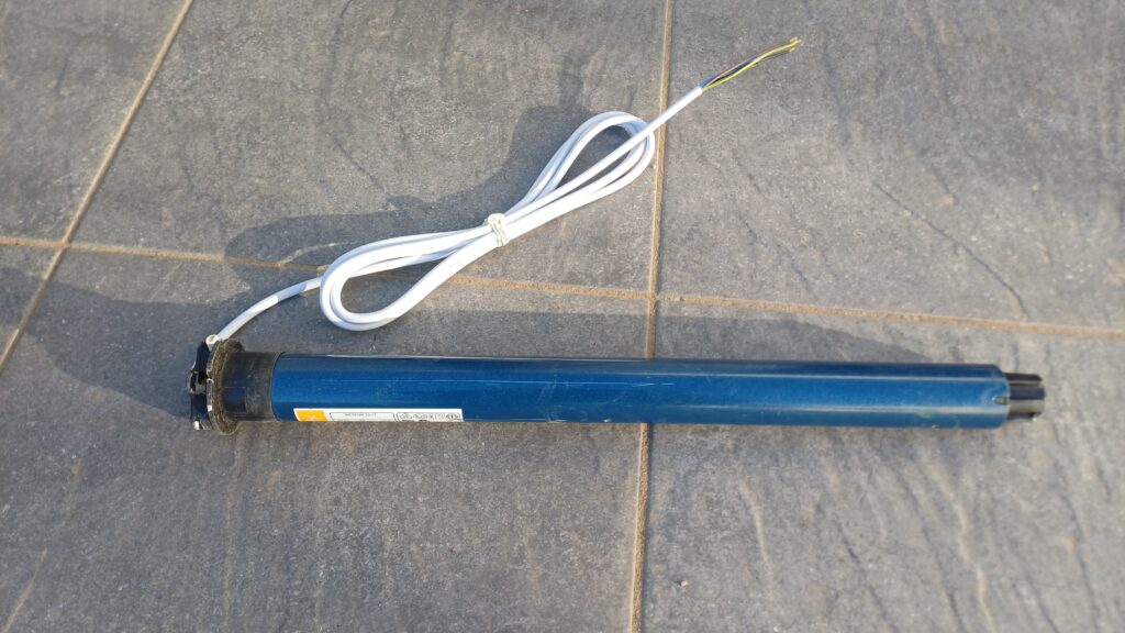 Volet roulant en panne