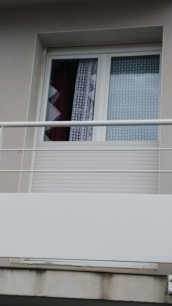 Remplacement d'un vitrage