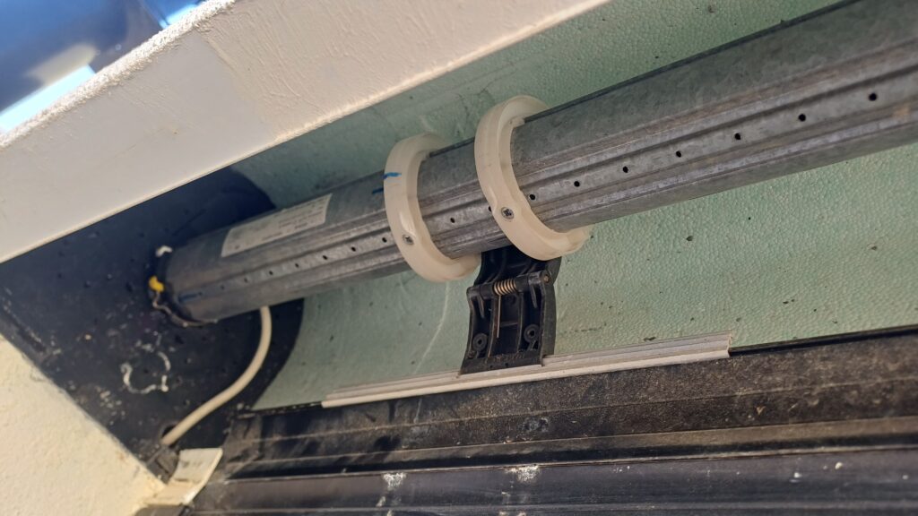 Volet roulant en panne