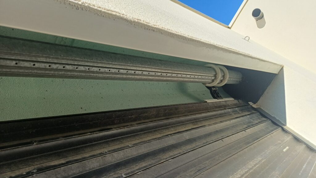 Volet roulant en panne