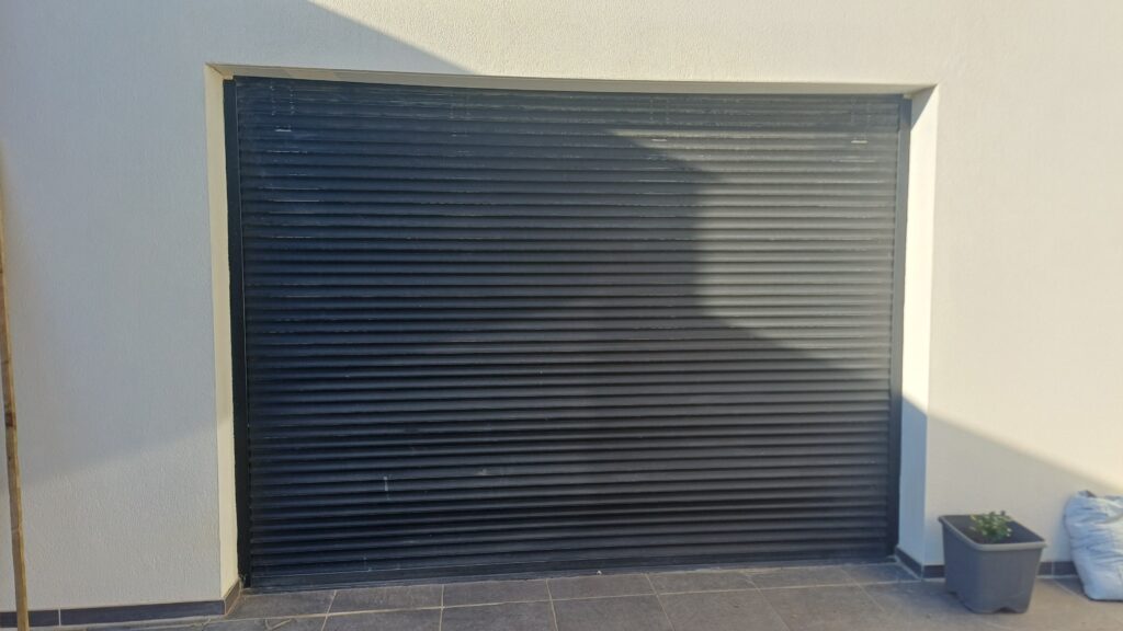 Volet roulant en panne