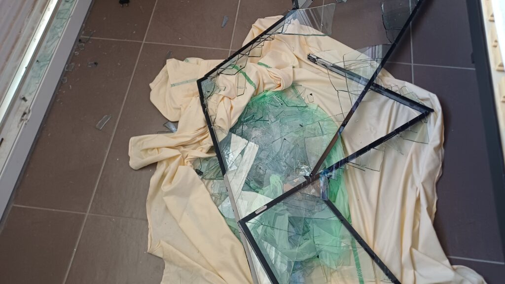 Remplacement d'un vitrage