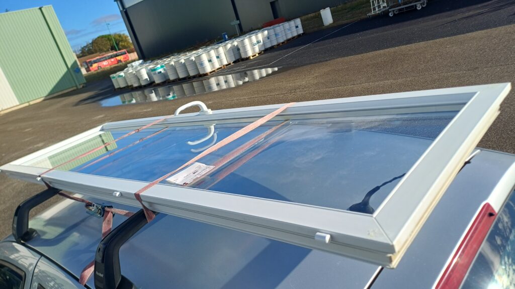 Remplacement d'un vitrage