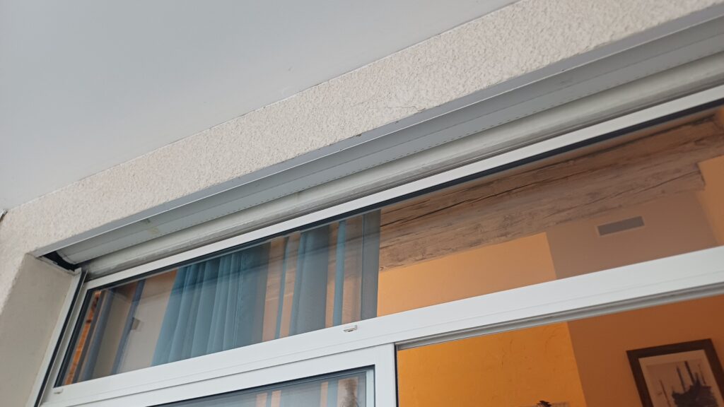 Volet roulant en panne