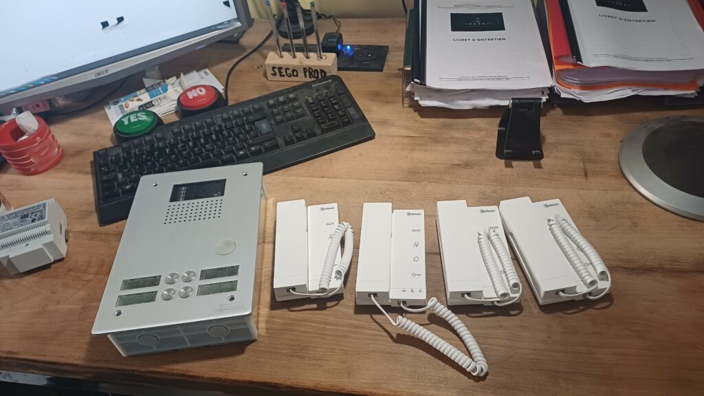 Interphone de copropriété