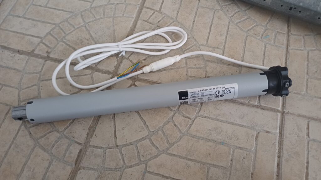 Volet roulant en panne