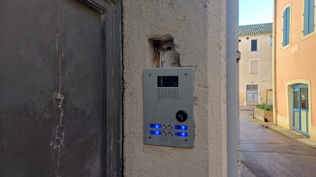 Interphone de copropriété