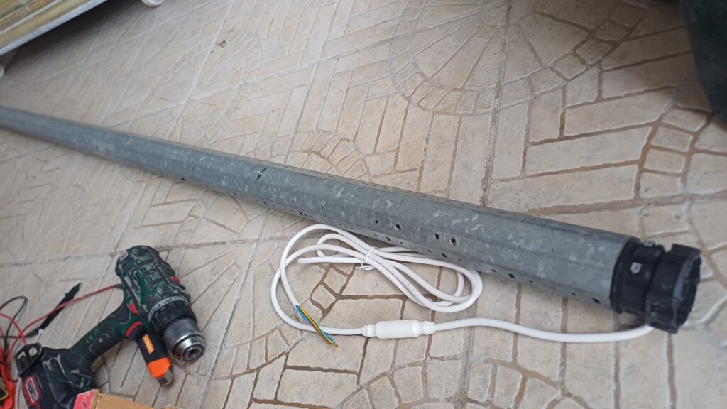 Volet roulant en panne