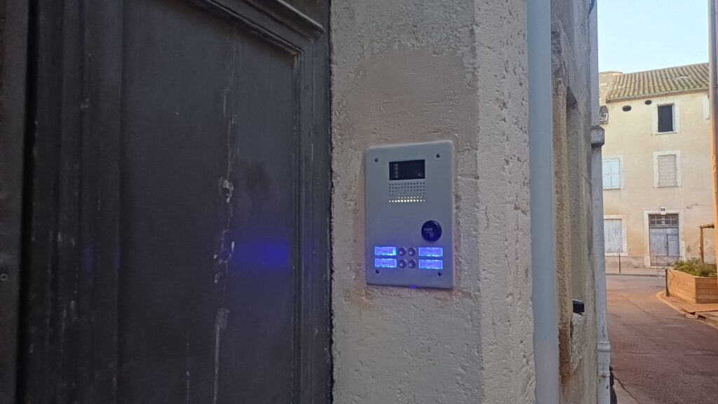 Interphone de copropriété