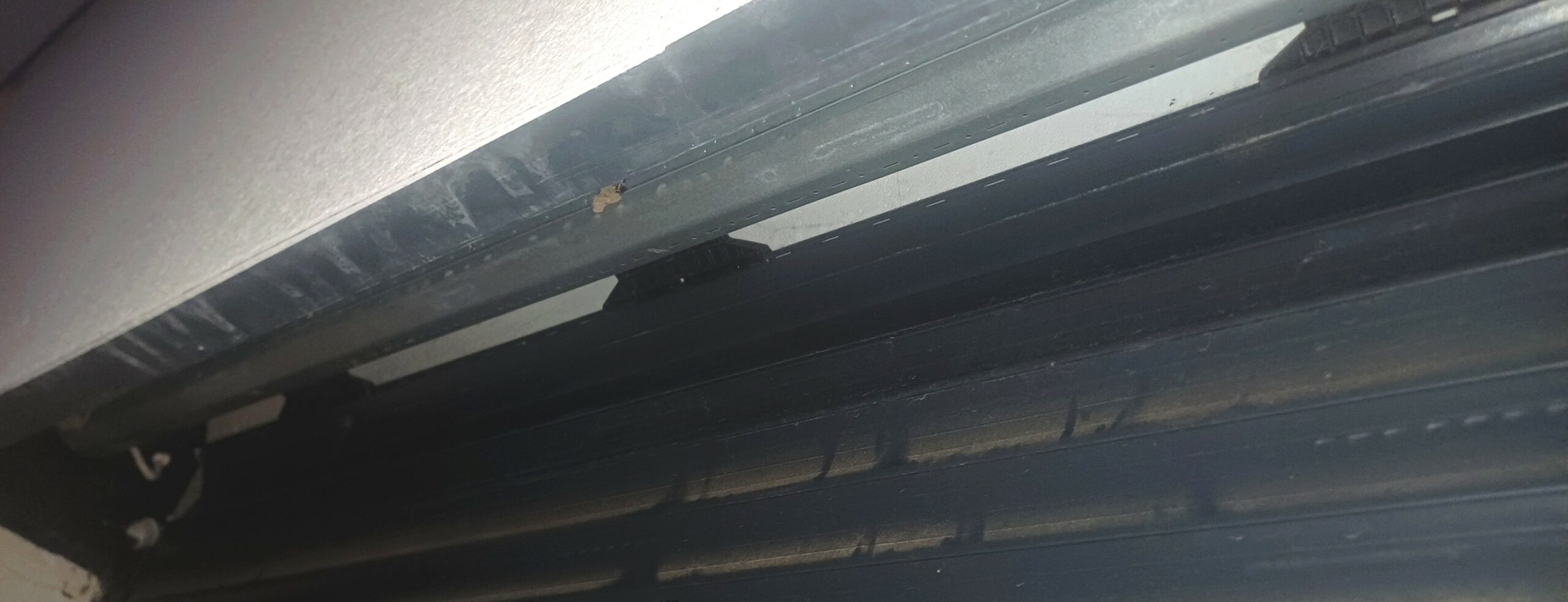 Volet roulant en panne