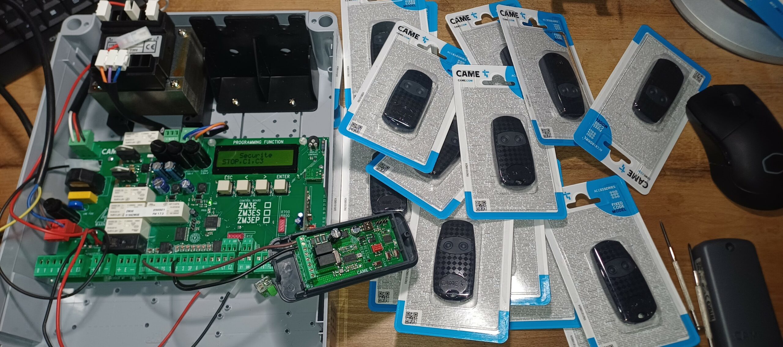 Programmation de télécommandes
