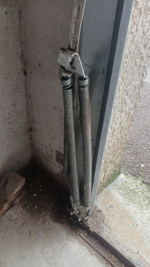 Dépannage d'une porte de garage