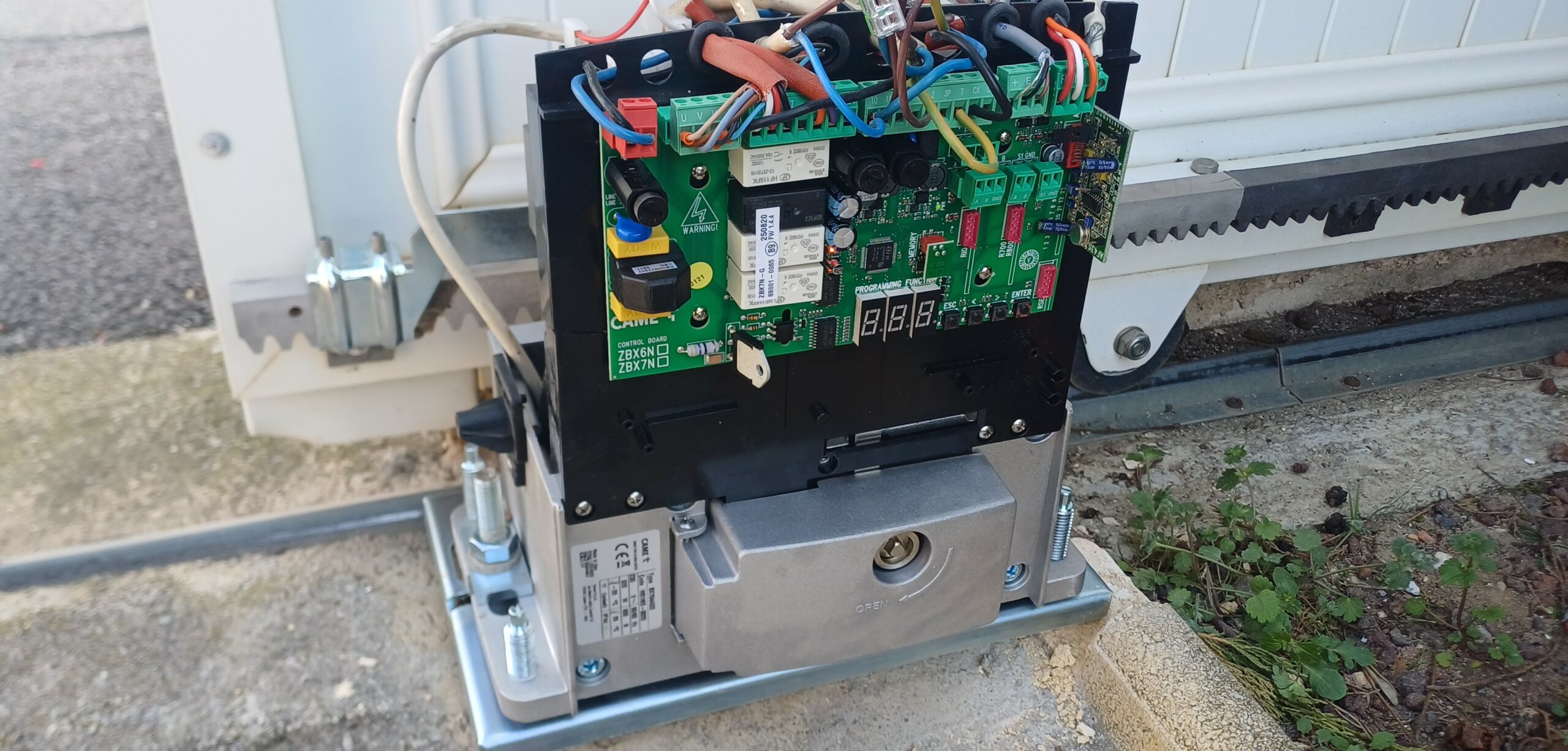 Motorisation de portail