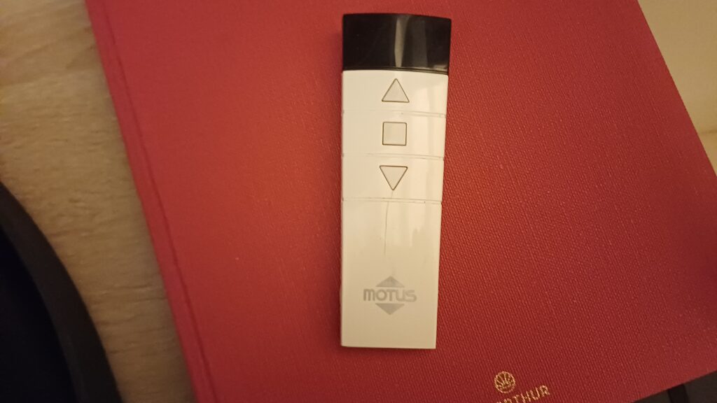 Télécommande de volet roulant obsolète