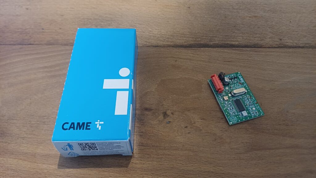 Récepteur radio de portail