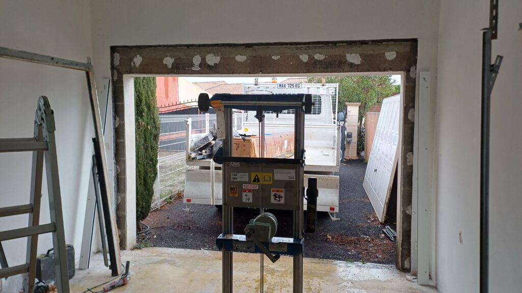 Porte de garage enroulable