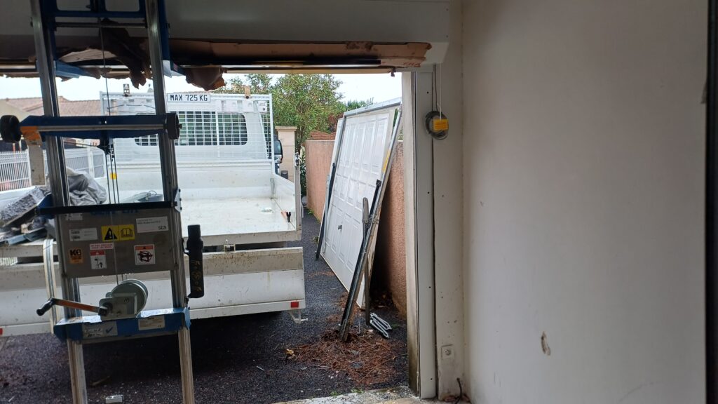 Porte de garage enroulable