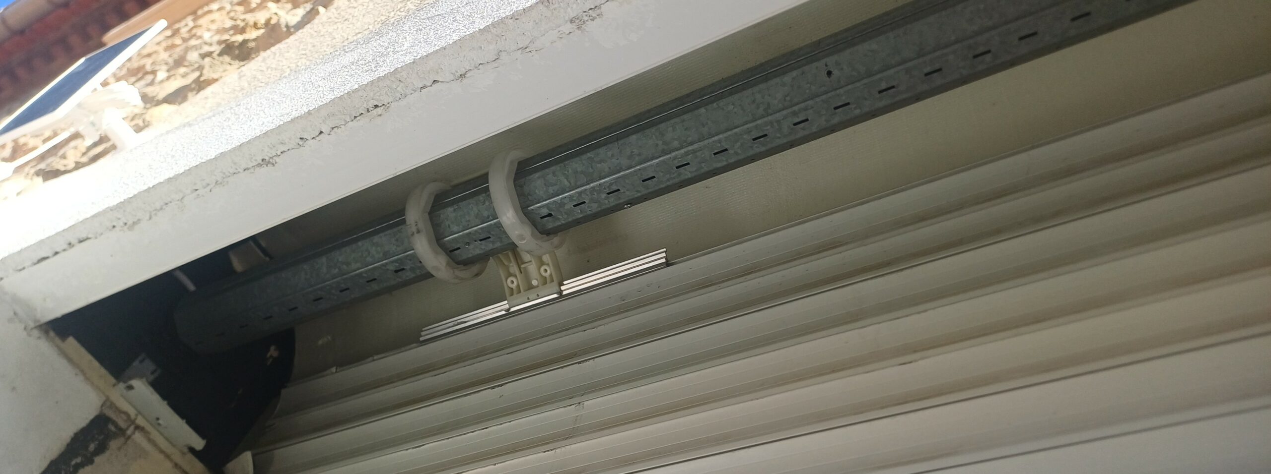 Volet roulant en panne