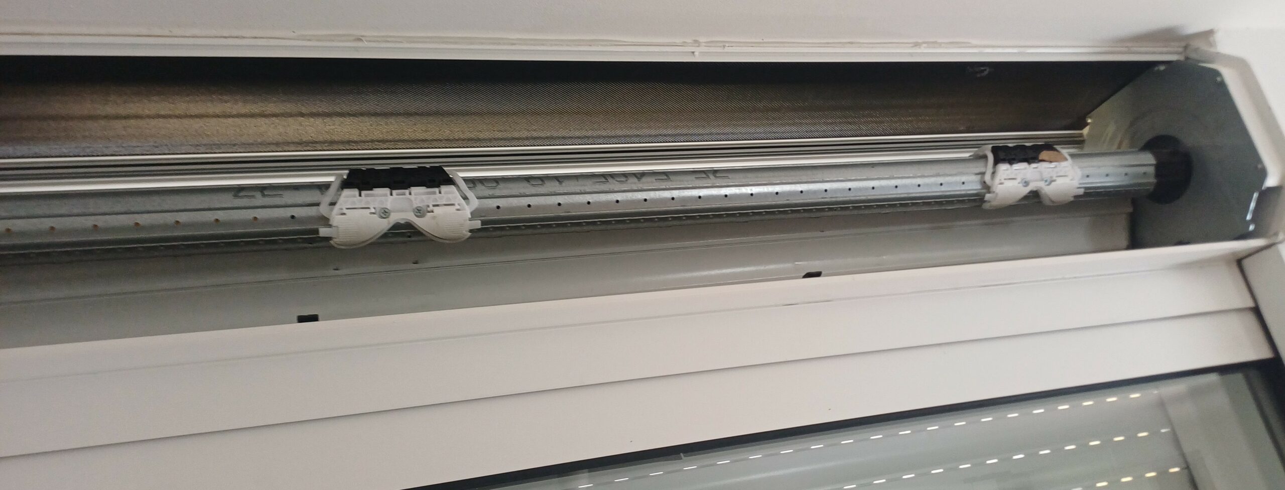 Volet roulant en panne