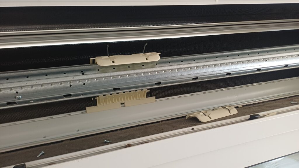 Volet roulant en panne