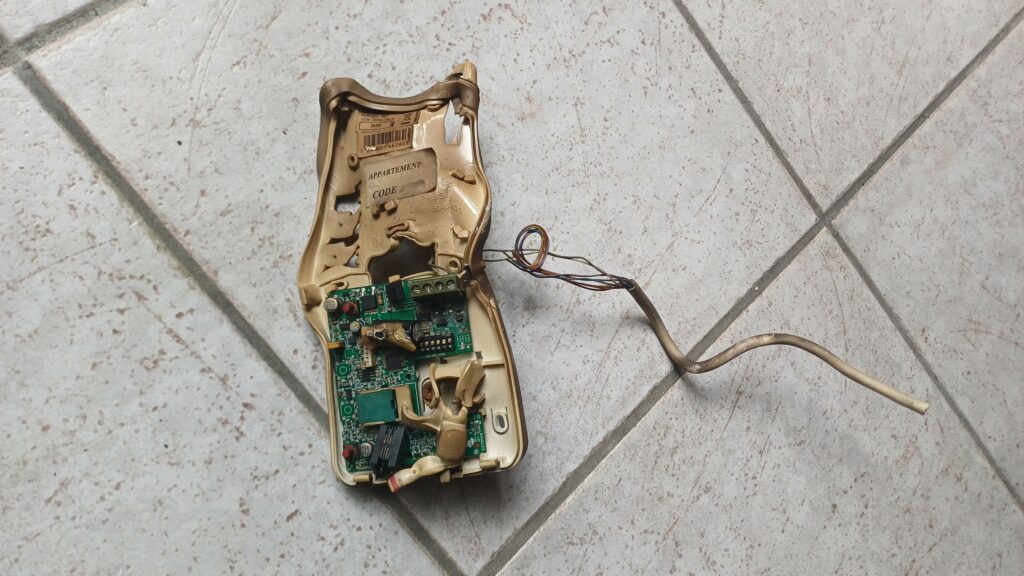 Interphone de copropriété