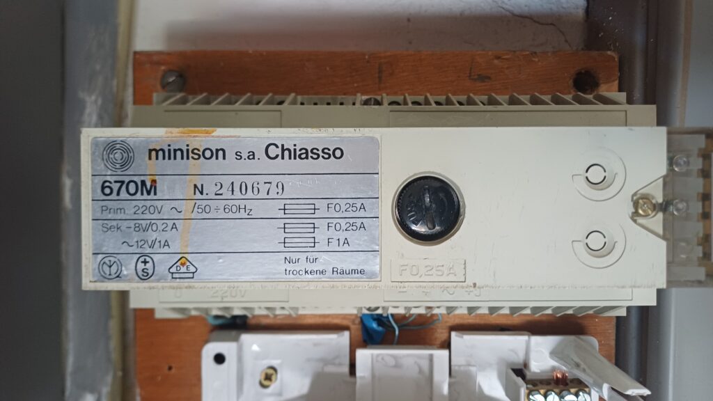 Dépannage d'un interphone