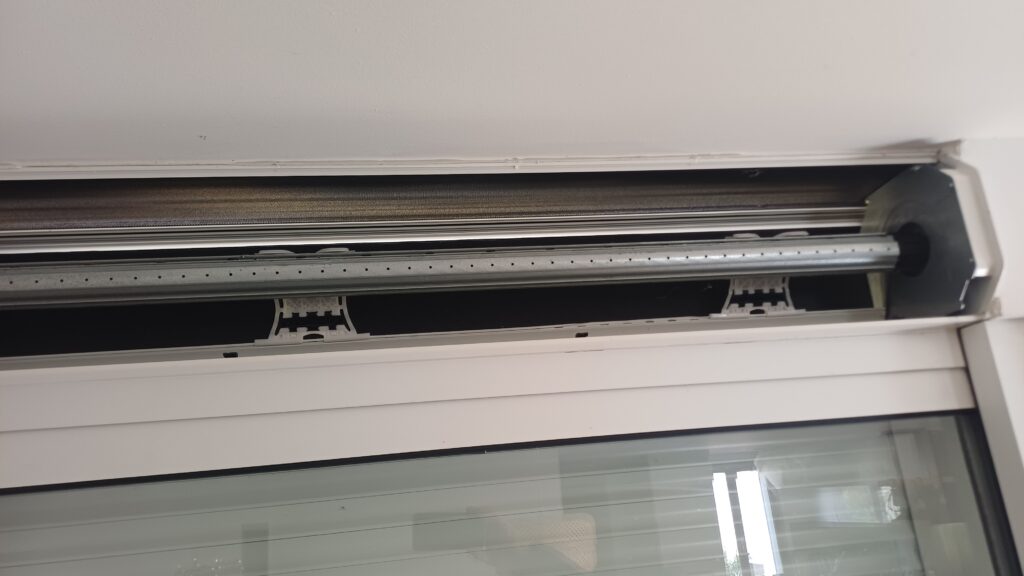 Volet roulant en panne