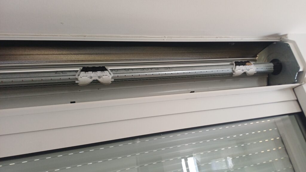 Volet roulant en panne