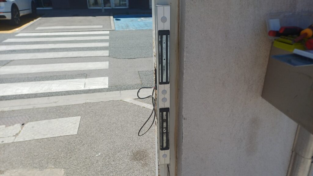 Portillon de résidence