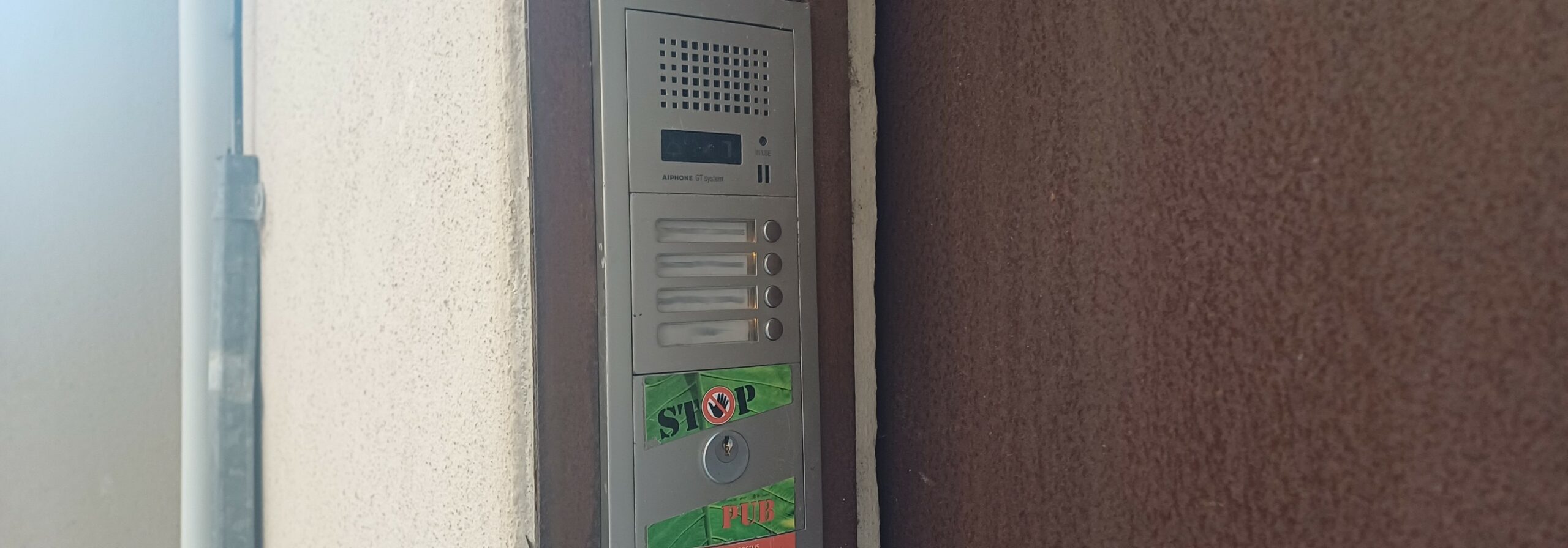 Dépannage d&rsquo;un interphone