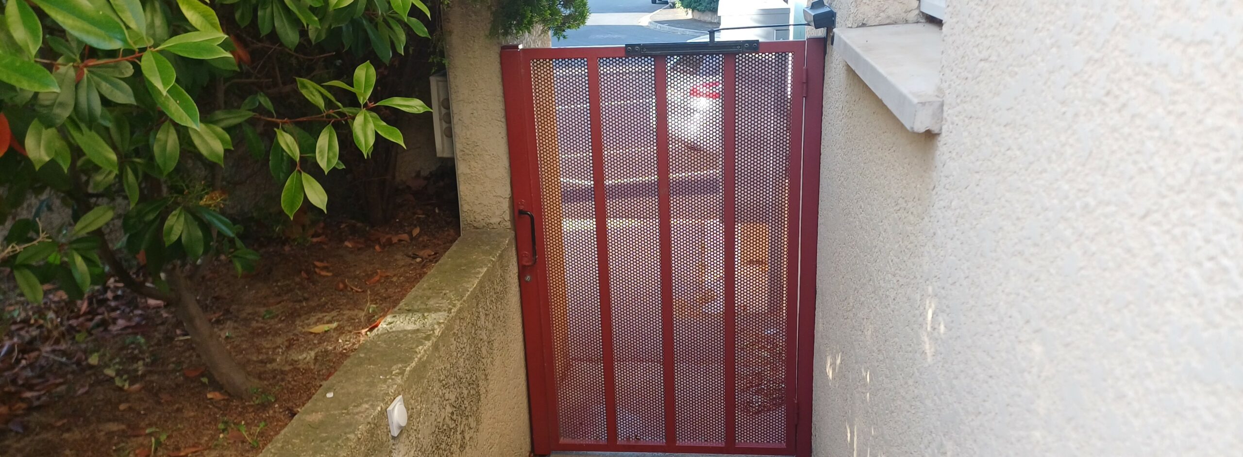 Portillon de résidence