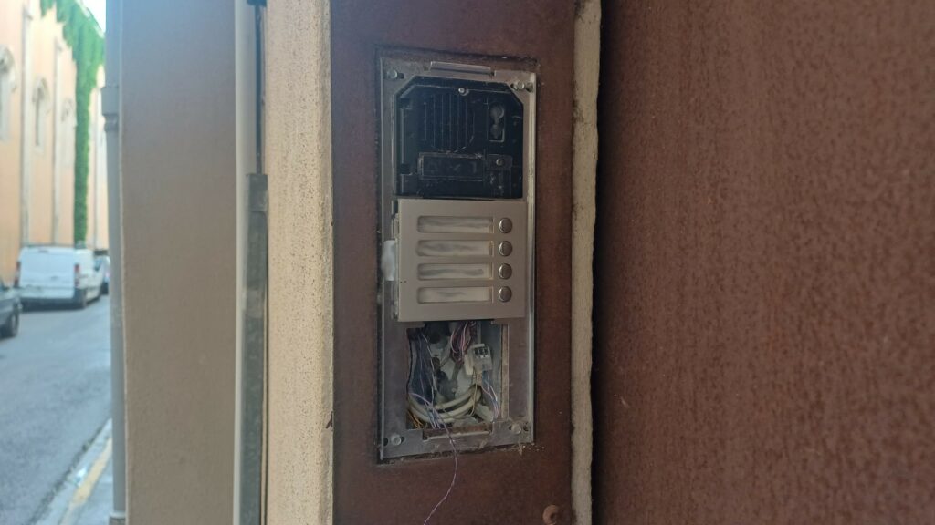 Dépannage d'un interphone