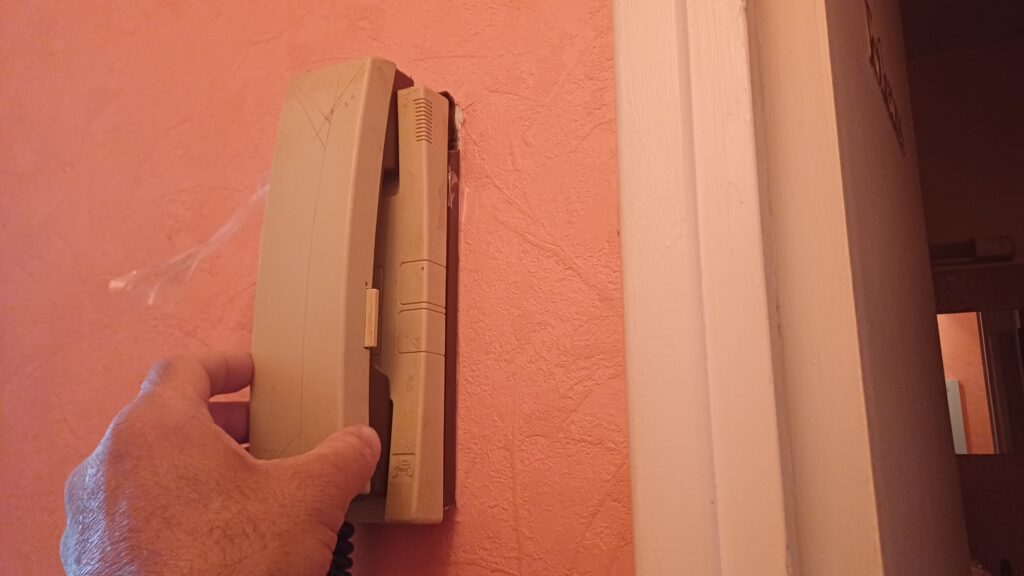 Combiné d'interphone