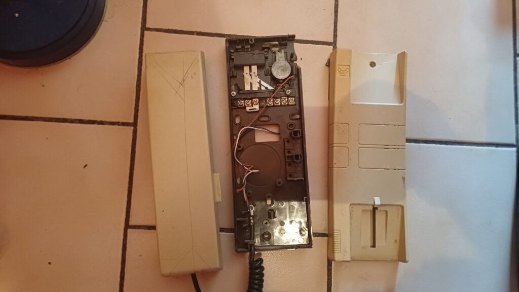 Combiné d'interphone