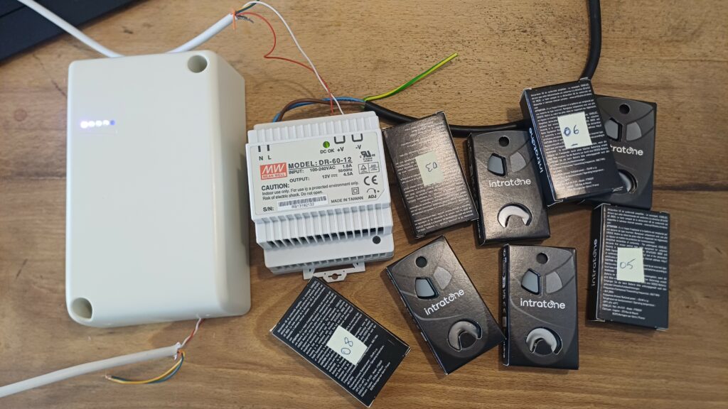 Récepteur radio HF intratone