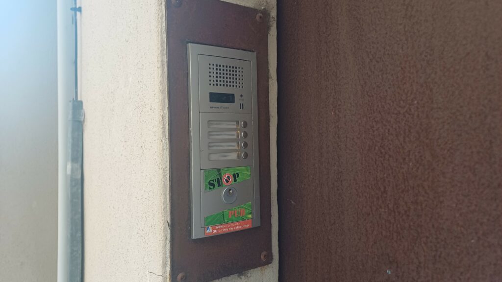 Dépannage d'un interphone