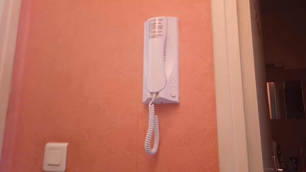 Combiné d'interphone