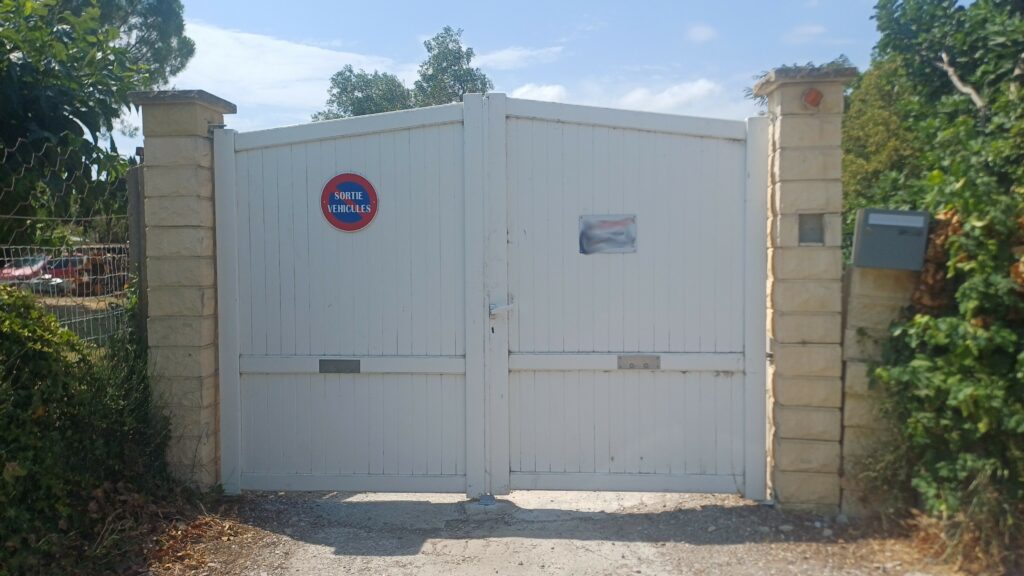 Réparation d'un portail