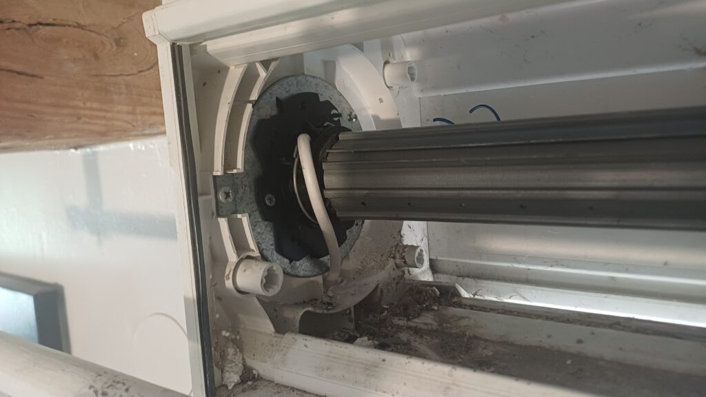 Motorisation de volet roulant