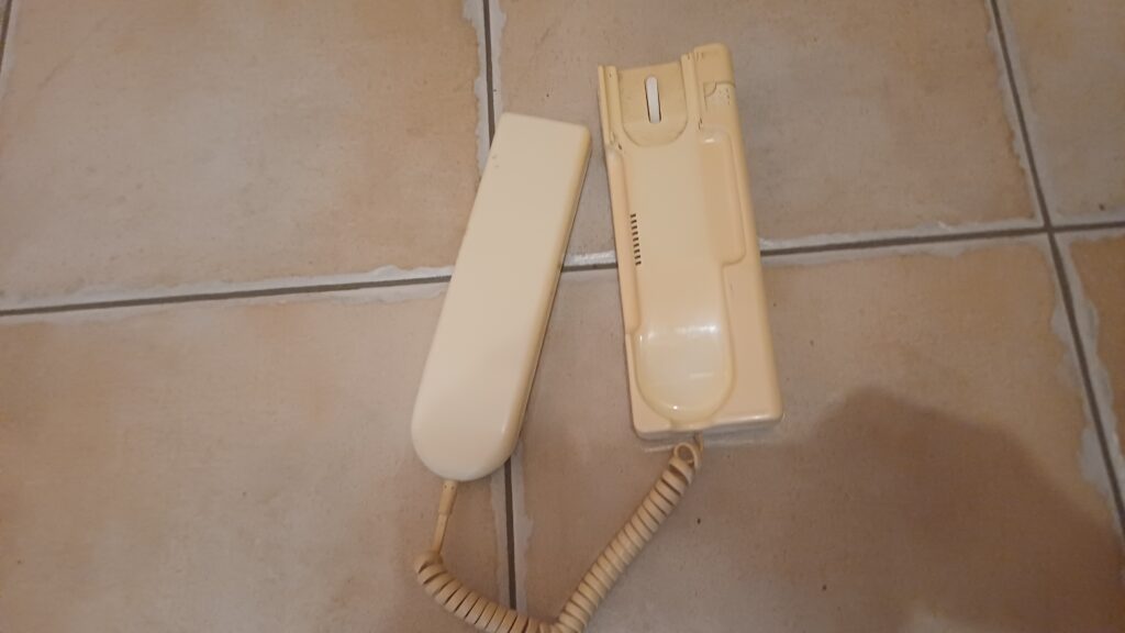 Réparation d'un interphone