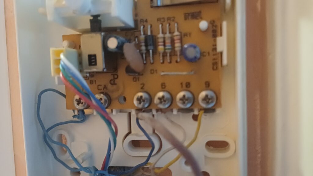 Réparation d'un interphone